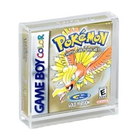 Console Game Boy originale propre, Advance Color, boîte de booster TCG, présentoir en acrylique
