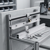 Kit Rel Pemasangan Panel Surya Aluminium dengan Klem Ujung yang Dapat Disesuaikan, Teruji Multi-Kali untuk Instalasi PV Atap Hunian yang Andal