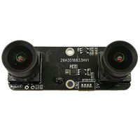 Module de caméra USB2.0 4MP à obturateur global, sortie d'images synchronisées 1080P 190 °   Vision grand angle pour la vision stéréoscopique industrielle double