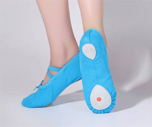 Pedido a granel de zapatillas de ballet de lona para mujer EU 35-44 zapatillas de <span class=keywords><strong>baile</strong></span> de ballet con cordón con suela dividida <span class=keywords><strong>zapatos</strong></span> de práctica para principiantes - Product Image 6