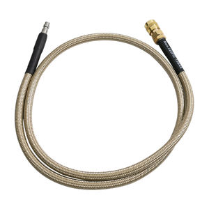 Tuyau d'air HPA SLP FLEX de 40 pouces pour <span class=keywords><strong>paintball</strong></span>, noir olive ou kaki, grand diamètre, avec raccords standard américains - Product Image 2