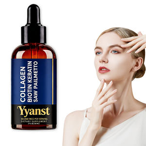 Gotas de Colágeno Orgánico con Biotina OEM/ODM - Producto de Belleza para Hidratación y Blanqueamiento de la Piel Bajo en Azúcar, Muestra Gratis - Product Image 1