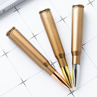 Stylo tactique fantaisie en forme de douille de pistolet, bille 1,0 mm, personnalisable avec logo, cadeau promotionnel pour l'école et le bureau