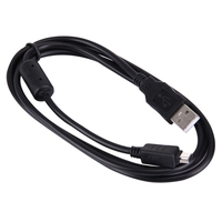 Cable de datos de carga USB para cámara Digital Olympus, accesorios para cámara, 1,5 m de longitud