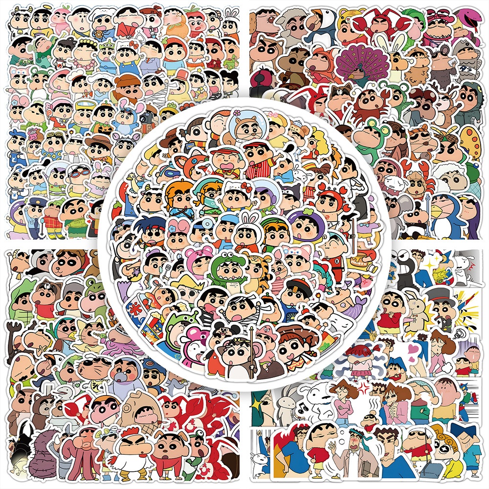 In Stock 50 Pieces Printed Crayon Shin-chan Collection Cartoon