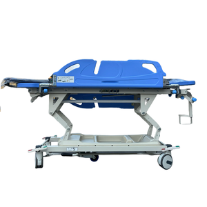 <span class=keywords><strong>Chariot</strong></span> de transfert <span class=keywords><strong>médical</strong></span> de luxe avec garde-corps rotatif - <span class=keywords><strong>Chariot</strong></span> de transport de patients en acier inoxydable <span class=keywords><strong>pour</strong></span> hôpital, clinique, soins à domicile - Product Image 2