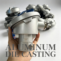Tête de thermocouple de type A, boîtier de connexion en aluminium, structure à verrouillage par vis IP65, pour utilisation en stock, réparation et maintenance OEM
