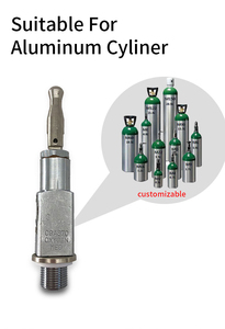 Le régulateur d'oxygène CGA870 en alliage d'aluminium durableajuster la concentration d'oxygène pour que le corps humain absorbe. - Product Image 5