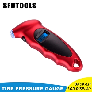 Manómetros Digitales para Neumáticos <span class=keywords><strong>de</strong></span> Auto y Camioneta con Pantalla LCD Retroiluminada y Agarre Antideslizante, Medidor <span class=keywords><strong>de</strong></span> Presión <span class=keywords><strong>de</strong></span> Neumáticos <span class=keywords><strong>de</strong></span> 150 PSI, 4 Configuraciones, Herramienta <span class=keywords><strong>de</strong></span> ABS - Product Image 2