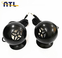 Haut-parleur de sonorisation actif pour voiture et camion, fabriqué par le fabricant, avec compression de son, tweeter, mini prise coaxiale 3,5 mm, entrée coaxiale, 225 W