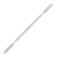 Bâtonnet et couteau multifonctionnels en acier inoxydable de 150 mm pour l'application de fond de teint et de maquillage des ongles