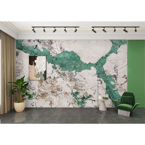 חומר חדש במבוק סיבי פחם שיש מרקם רציף לוח קיר Wpc לקיר רקע - Product Image 1