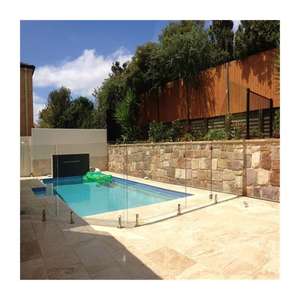 Chine Acier inoxydable extérieur 10-12mm garde-corps en verre trempé sans cadre verre transparent clôture de <span class=keywords><strong>piscine</strong></span> et enceinte de balcon - Product Image 4