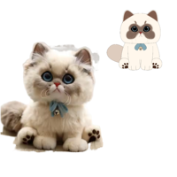 Peluche chat réaliste sur mesure, super douce, OEM ODM, faible MOQ, lestée, aspect naturel