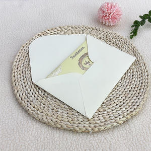 Bon marché personnalisé stock fleur personnelle gaufrage <span class=keywords><strong>origami</strong></span> manchon d'invitation de mariage avec enveloppe - Product Image 4