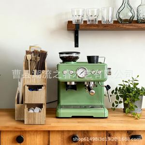 Wooden beverage tool storage rack, paper cup holder, milk <b>tea</b> shop tissue and straw storage <b>box</b>, multi-layer desktop storage <b>box</b> - Product Image 3