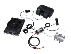 Okyrie universale 12V 24V <span class=keywords><strong>Auto</strong></span> <span class=keywords><strong>parcheggio</strong></span> compressore AC 4 fori a parete unità di condizionamento elettrico - Product Image 4