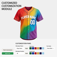 Jersey Baseball Jahitan Khusus dengan Cetakan Nama dan Nomor Pribadi Sweet William, Bahan Polyester Lembut Anti-Pilling dan Anti-Susut, untuk Dewasa dan Remaja