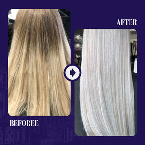 มาส์กบำรุงเส้นผมสูตรเคราติน ปาลามิน่า สำหรับผมบลอนด์ ไฮไลท์ สีเทา สีม่วง ป้องกันสีเหลือง ลดประกายเหลือง - Product Image 6