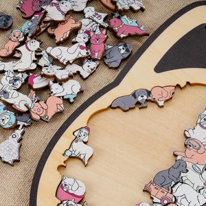 <span class=keywords><strong>Puzzle</strong></span> en bois personnalisé pour adultes - Ensemble de puzzles en bois 3D, puzzles en bois créatifs et stimulants pour le plaisir et la décoration - Product Image 5