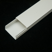 Câble en PVC blanc Hider Raceway Kit Paintable Cord Cover Channel