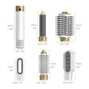 <span class=keywords><strong>SUPERA</strong></span> 2024 Fer à boucler multifonction 6-en-1 de haute qualité >110 000 tr/min Céramique tourmaline ionique Moteur sans balais 1000W 360° - Product Image 4