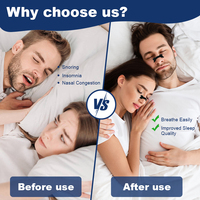 Bandelettes nasales transparentes certifiées CE, hypoallergéniques, pour une meilleure respiration nasale, aide au sommeil, anti-ronflement, forte adhérence