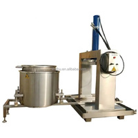 Presse hydraulique commerciale à petite échelle pour la fabrication de garri de manioc, extracteur de jus à froid, machine de transformation