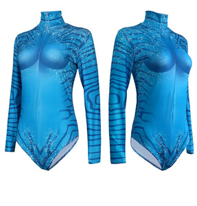 Costume <span class=keywords><strong>de</strong></span> cosplay <span class=keywords><strong>Avatar</strong></span> pour enfants et adultes, costume <span class=keywords><strong>de</strong></span> carnaval sur le thème du film, impression numérique 3D, combinaison élastique Zentai, costume d'Halloween, combinaison bleue d'alien - Product Image 6