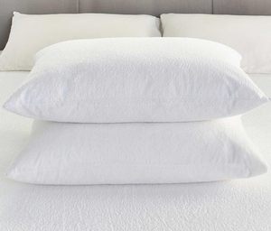 Protectores de Almohada Impermeables de Tela de Rizo con Cierre, Anti Alergia, Tamaño Queen y King, Ecológicos, con Certificación OEKO, Gran Venta - Product Image 6