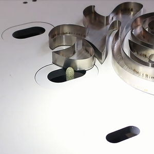 EJON otomatik metal işareti değirmeni 3D harfler reklam için parlatma makinesi kelime kabuk kırpma değirmeni makinesi katı kelimeler - Product Image 4