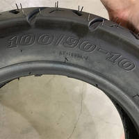 Pneus Moto Pneus Modèle Populaire Prix Pas Cher en Chine 100/90-10 90-90-10