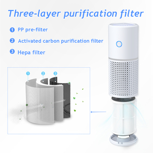 Small Portable Aircap Car Ionizer Air Purifier with Aromatherapy <strong>Electrostatic</strong> Technology Eliminates Odor for Household Use - Product Image 6