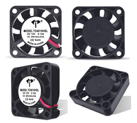Ventilateur axial sans balais DC 4010 5V 12V 24V 40x40x10mm 2/3/4 broches, pales en plastique, micro-ventilation, ventilateur BLDC