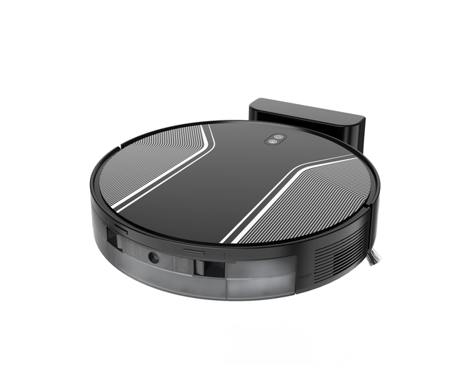Strong 3700Pa Suction Robot Vacuum Mop Cleaner Gyroscope Navigation Roller Brush Obstacle Avoidance for Dry Cleaning Pet Hair