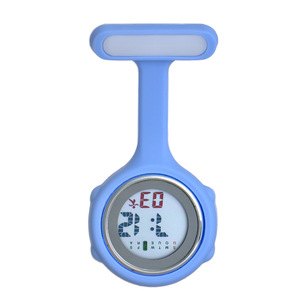Hot Selling High Quality Cheapest Mix Colorful Medical Pin Norse Pocket Watch Silicone Portable Waterproof Nurse Watch - Product Image 5