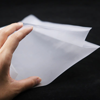 Sac en papier de riz transparent à impression personnalisée 1kg/5kg/10kg sac sous vide en brique de riz épaissie avec poignée sac d'emballage