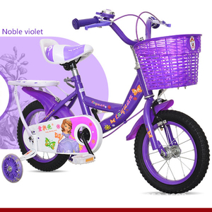 <span class=keywords><strong>Bicicletta</strong></span> per Bambini da 3-12 Anni con Ruote Ausiliarie / Nuova Bici a Pedali per Bambine - Product Image 6
