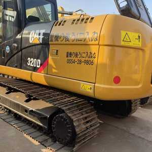 320D ขุดดินไฮดรอลิกแบบมือสอง20ตันรถตักตีนตะขาบ315D 336D 330B สภาพดี - Product Image 3