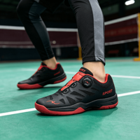 Chaussures de course décontractées unisexes pour le tennis de table et l'entraînement multisports - Toutes saisons