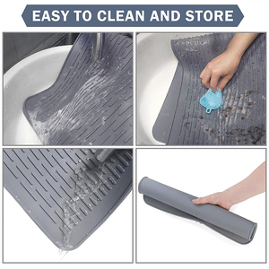 Tapis de séchage en silicone pour comptoir de cuisine, couverture de cuisinière électrique, tapis anti-poussière en silicone - Product Image 3