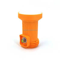 OMOVO TV Universal KU Band Satelit Single/Twin/Quad/Octa 1 2 4 Plastik 4K HD Output LNB Receiver Bersertifikasi CE/RoHS