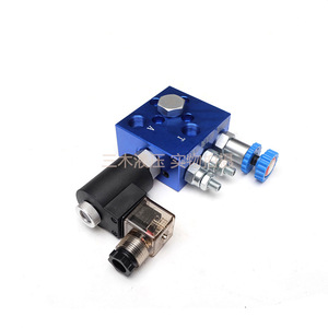 Válvula de cartucho hidráulica EF-02 de tres vías 1/2 pulgada con control manual de alivio y aceleración LSV08-20 - Product Image 4