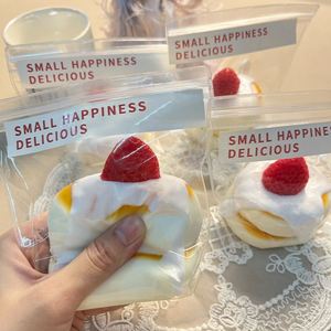 Wholesale Mini Taba Mochi Toys Simulation Food Sensory Croissant for Anxiety Stress Relieving Mini <b>Squishies</b> Squeeze Toy - Product Image 1