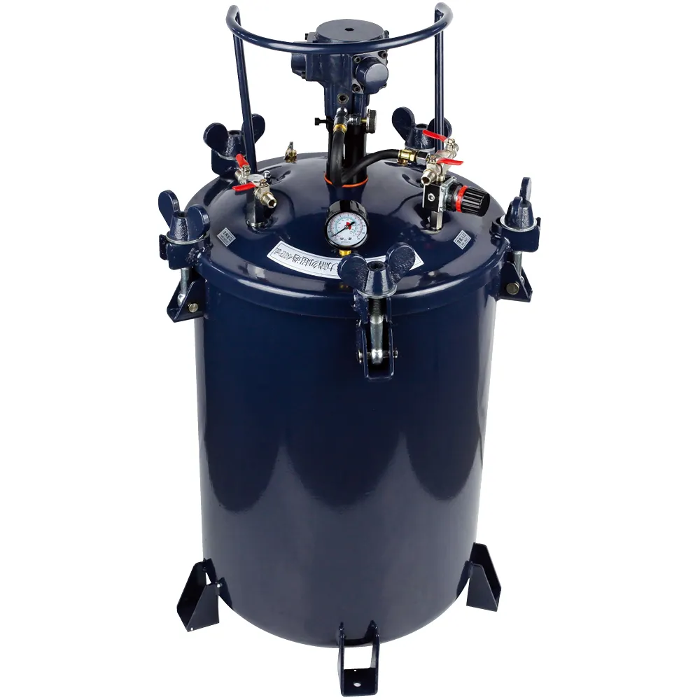 Global Komersial 8 Galon (40 Liter) Tangki Pot Tekanan Cat Semprot dengan Agitator Pencampur Udara