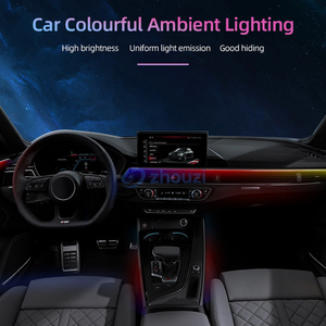 Bộ đèn LED dải <span class=keywords><strong>RGB</strong></span> 18 màu cho xe hơi, tình trạng mới, dùng trang trí nội thất xe hơi tỷ lệ 1/10, 1/6 - Product Image 2