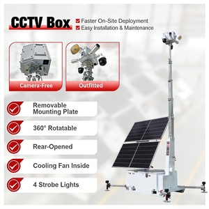 Nuevo Sistema de Seguridad con Torre de Vigilancia Móvil con Energía Solar y Cámara con Conexión a Internet - Product Image 3