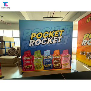 <b>frameless</b> advertising light boxes backlit tension fabric seg light <b>frames</b> fabric light box textile lightbox for trade show - Product Image 3