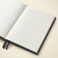 Carnet de notes en cuir noir personnalisé, format A5, couverture rigide, planificateur, écriture, voyage, affaires, école, collège, lignes, cadeaux, carnets de notes