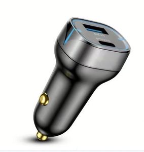 PD ที่ชาร์จเร็วช่องเสียบพอร์ตไฟ38วัตต์โทรศัพท์มือถือสำหรับ PD 38W และ QC 3.0 USB Type-C ที่ชาร์จโทรศัพท์ในรถราคาถูก - Product Image 2